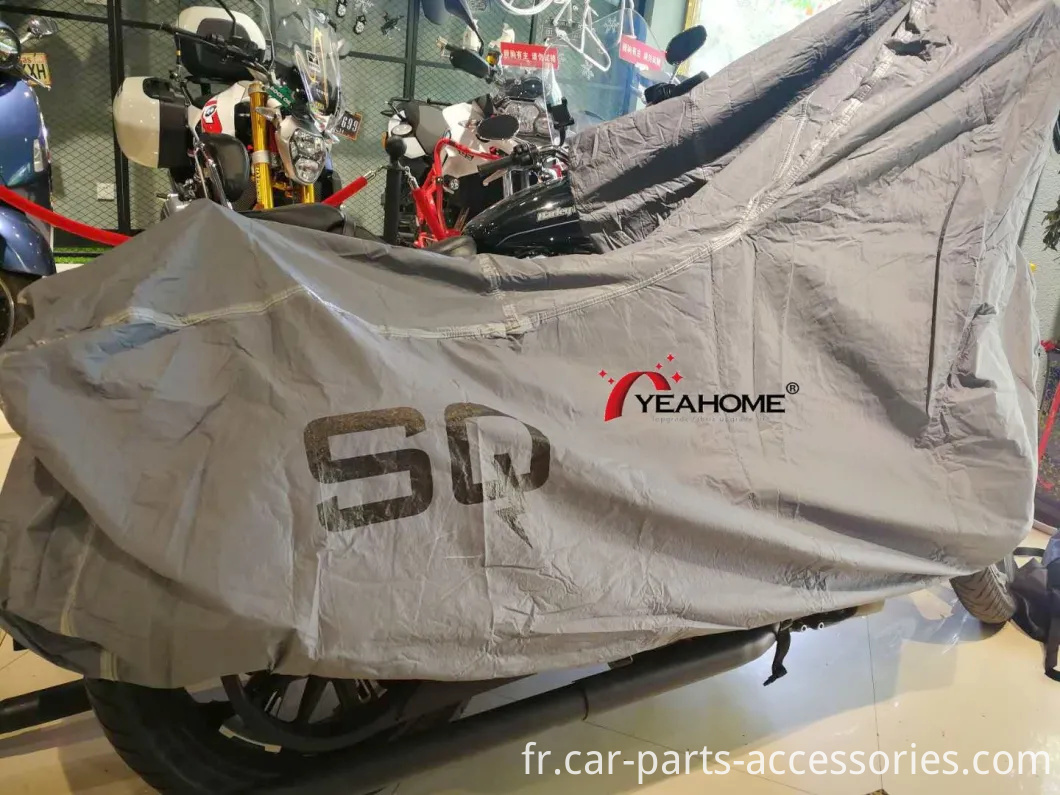 Couverture de moto de protection en coton PVC Anti-UV étanche à l'eau